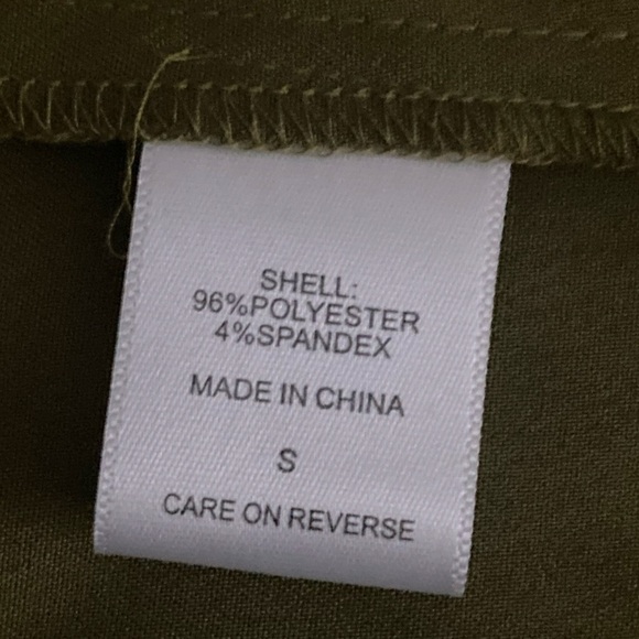 Gabrielle Union Silky Open Front Jacket And High Rise Shorts Chartreuse Green - Picture 8 of 12